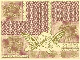 Tischset Airlaid 60 gm2, 40 x 30 cm "KATE", bordeaux